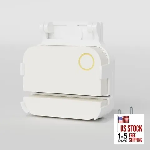 Garage Door Bracket for Ring Alarm Contact Sensor 2nd Gen | Secure Mount White