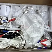 Swann Complete CCTV System 4 White Cameras w/ BNC Cables & Mounting Hardware