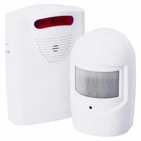 Driveway Alarm - Wireless & Pir Motion Sensor No Wiring Required