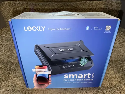 Lockly Smart Safe 0.096-cu ft Safe Box with Biometric Lock PGV528WMB
