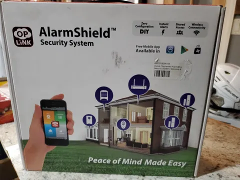OP Link Alarmshield Security System Alarm System  OPG2204 DIY Set Up