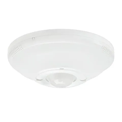 Ceiling Mount 360° PIR Occupancy Sensor Hardwired 120-277V LED Compatible