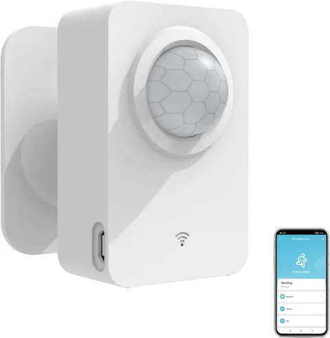 Smart Wi-Fi Motion Sensor: Wireless PIR Motion Detector with App Notification Al