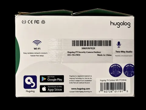 Hugolog HD Wi-Fi Smart IP Outdoor Camera T8 1080P