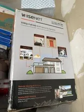 Wisenet Wireless 1080p HD NVR 4-Channel/4 Camera Security System