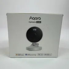 Aqara G100, 2K Indoor/Outdoor Security Camera HomeKit Secure Video White Sealed