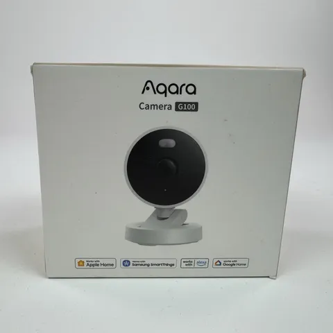 Aqara G100, 2K Indoor/Outdoor Security Camera HomeKit Secure Video White Sealed