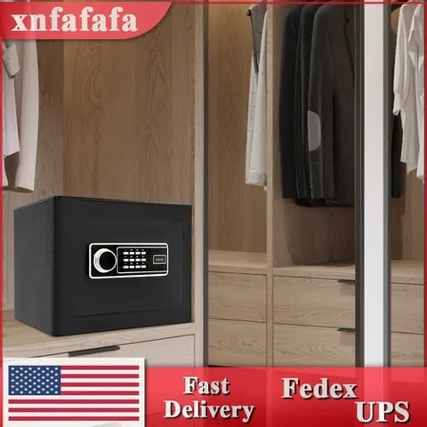 Security Safe Box for Money Cash Valuables, Digital Safe Box Home, 15*12.6*11.8“