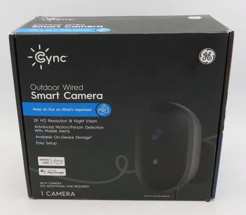 GE Cync Outdoor Smart Camera CAMODWD3MW1-1P