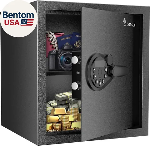 Security Safe Box,1.2 Cubic Feet Large Document Safe Box,New Type of Digital Key