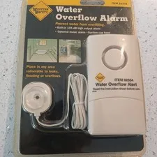 Water Overflow Alarm Prevents Overfilling 6 FT Cord NIB Free Shipping
