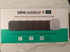 Blink Outdoor 4 XR  6 Camera System w/Sync Module Included New Sealed