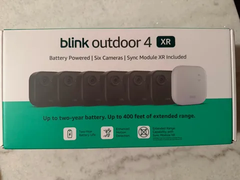 Blink Outdoor 4 XR  6 Camera System w/Sync Module Included New Sealed