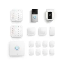 Ring Alarm 14-Piece Kit Ring Battery Doorbell Plus an Spotlight Cam Plus Battery