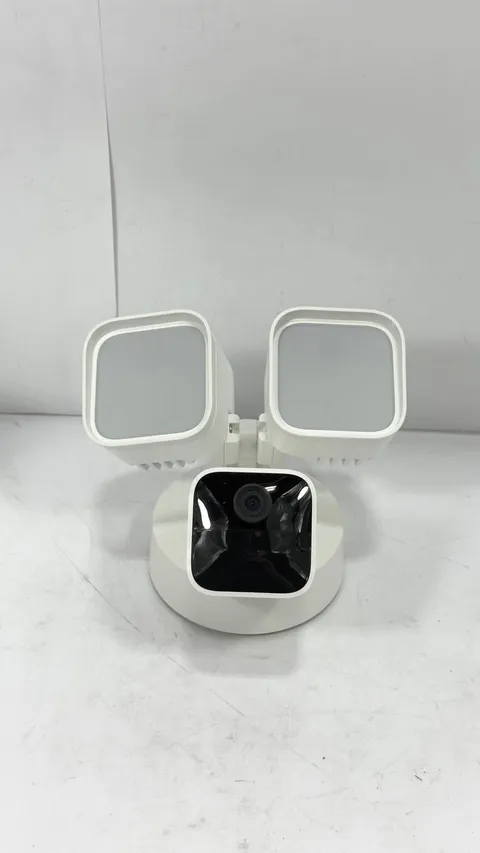 Blink Outdoor Wired 1080p Security Camera with Floodlight - White (AS IS) B0B5VL