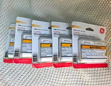 Lot of 5 - GE 45115 Wireless Battery Window/Door Alarm, Indoor, White, 2 Packs
