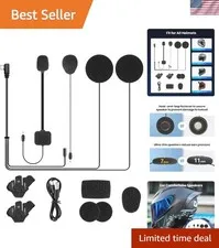 High-Quality R16 Pro Bluetooth Intercom Set for Motorcycles with Speaker & Mics