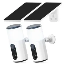 ANRAN 3MP Solar Security Camera System Wireless Outdoor Audio Color Night Vision