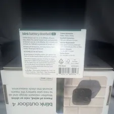 Blink Outdoor 4 Wireless Camera Security System & Blink Video Doorbell BUNDLE