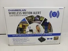 Chamberlain Wireless Motion Alert CWA2000 1/2 Mile Motion Sensor Alarm Used