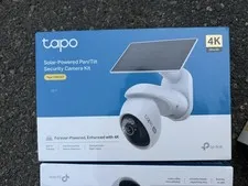 Tapo C660 KIT 4K Solar Pan/Tilt Outdoor Wi-Fi Camera Alexa/Google