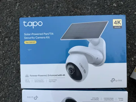 Tapo C660 KIT 4K Solar Pan/Tilt Outdoor Wi-Fi Camera Alexa/Google