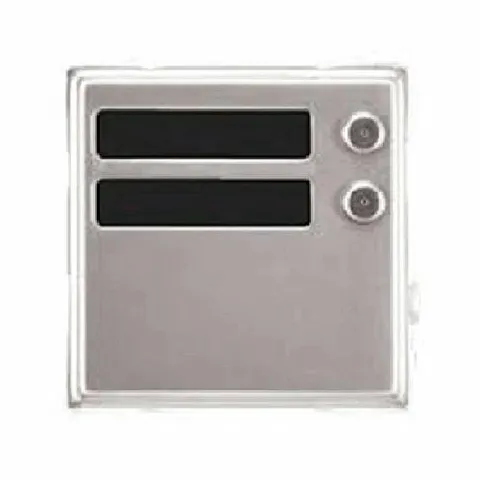Urmet Synthesi 1148/12 2 Call Module with LED Lighting