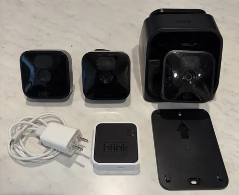 Blink Outdoor Security Camera System 3rd Gen, with Blink Mini and Sync Module 2