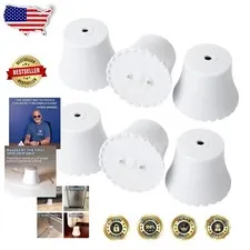 6pk Water Leak Detectors - 12V Battery, 95dB Alert