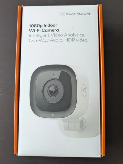 Alarm.com ADC-V523X 1080p Indoor Wi-Fi Camera w/ HDR & 2-Way Audio, Open Box