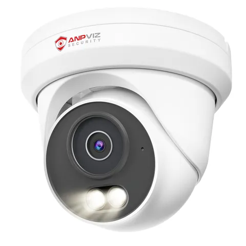 6MP PoE IP , 3K Full Metal Turret IP Outdoor