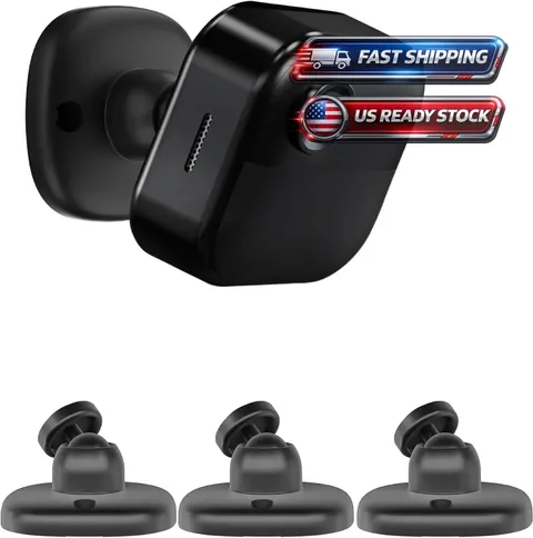 3 PCS Outdoor Camera Mount, 360 Degree Adjustable Wall Mount Bracket