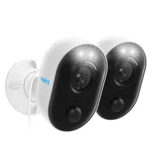 4MP Outdoor/Indoor Wifi Security Camera with Spotlight, Color Night Vision, 2-Wa