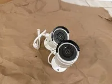 Alibi ALI-NS4014R 4MP IP Camera, Lot of 2 cameras
