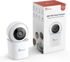 Pet Camera 5MP Indoor Security Camera with Phone App, 360° Pan/Tilt AI Motion Tr