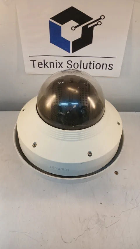 Hanwha PNM-9030V Dome Network PoE Camera 15 Megapixel *TESTED WORKING* *READ*