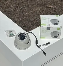 NEW GE Security TVD-TIR2-HR High Res Varifocal Lens Camera Dome