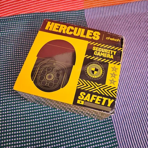 Chekoh Hercules 2K Wireless In/Outdoor  Security Camera Waterproof White 360⁰ 