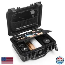 INFINITKIN XL Smell Proof Lockable Smell Proof Storage Airtight, Waterproof