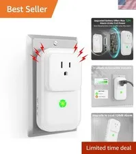 Power Failure Alarm, 120dB Power Outage Alarm for Freezer, Extender Socket | ...
