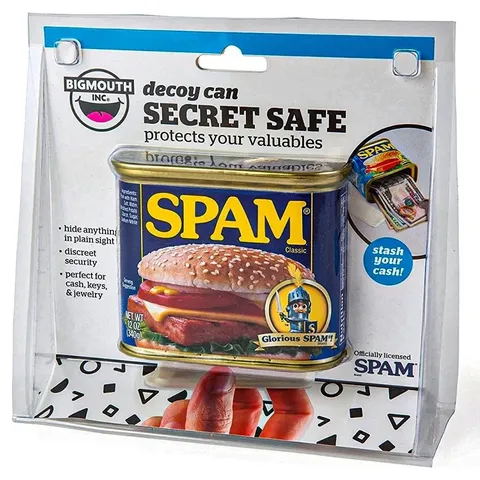 SPAM -  Bigmouth Inc.  Decoy Secret Safe Can. Stash Your Cash New Factory Sealed