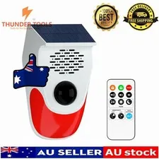 Thunder Tools Solar Powered Voice Announcer Solar Infrared Human Body