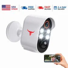 Wireless Security Camera For Home Outdoor Security, Battery Powered 1080P HD