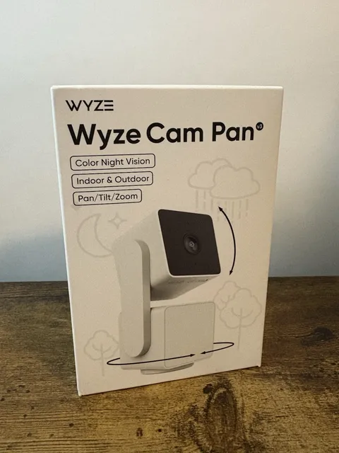 Wyze Cam Pan V3 1080p Indoor/Outdoor Wi-Fi Pan Tilt Zoom Smart Home Camera NEW