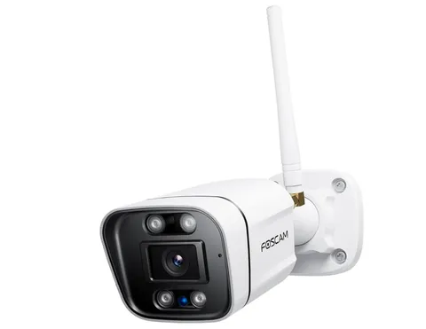 Foscam V5P 3K 5MP QHD Outdoor WiFi IP Security Camera White Open Box New