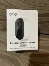 New Arlo Essential Security Camera 2K Outdoor 2ndGen Wireless with Spotlight.