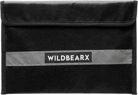 Fireproof and Waterproof Document Bag – 11" X 7.5" Fire Resistant Safe Storage D