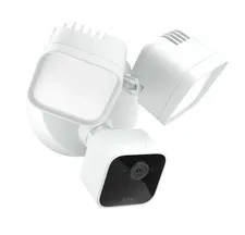 Blink Wired Floodlight Camera, 2600 Lumens, HD, Alexa, 1 Camera (White)
