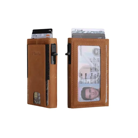 Minimalist Pop Up Wallet for Men | RFID Blocking Credit Card Ho... USA Fast Ship