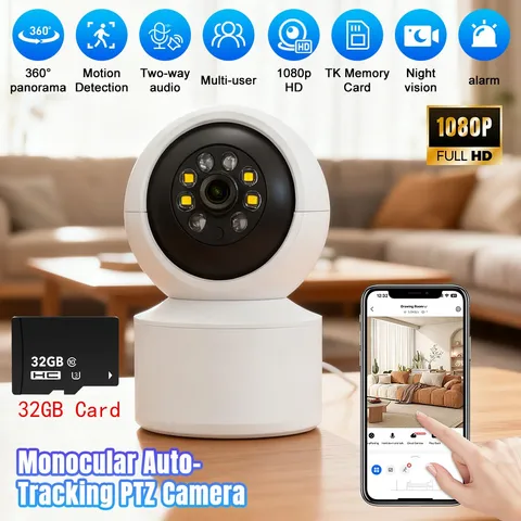  Home Camera 1080p Wireless IP Security Surveillance System Night Vision CCTV